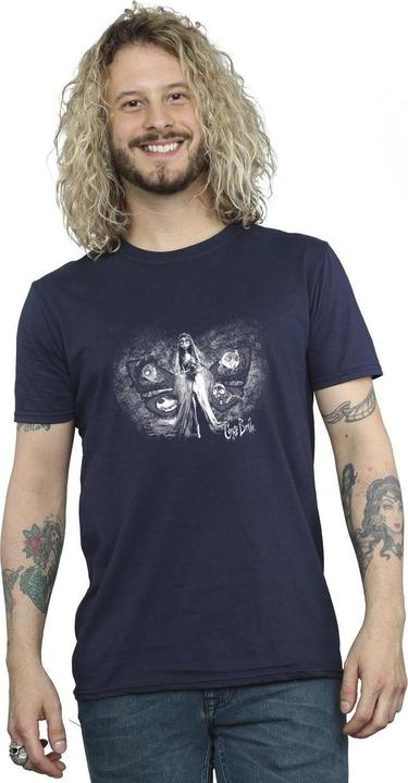 Immagine prodotto Corpse Bride Emily Butterfly Maglietta Uomo (M)