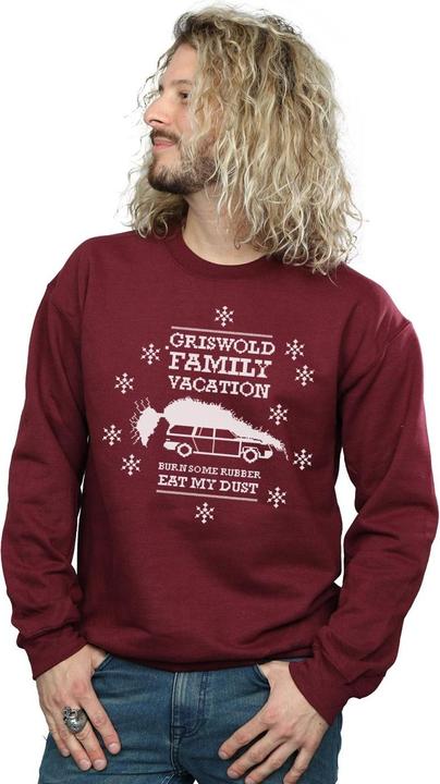 Immagine prodotto National Lampoon´s Vacation National Lampoon's Christmas Vacation Eat My Dust Felpa Uomo (S)