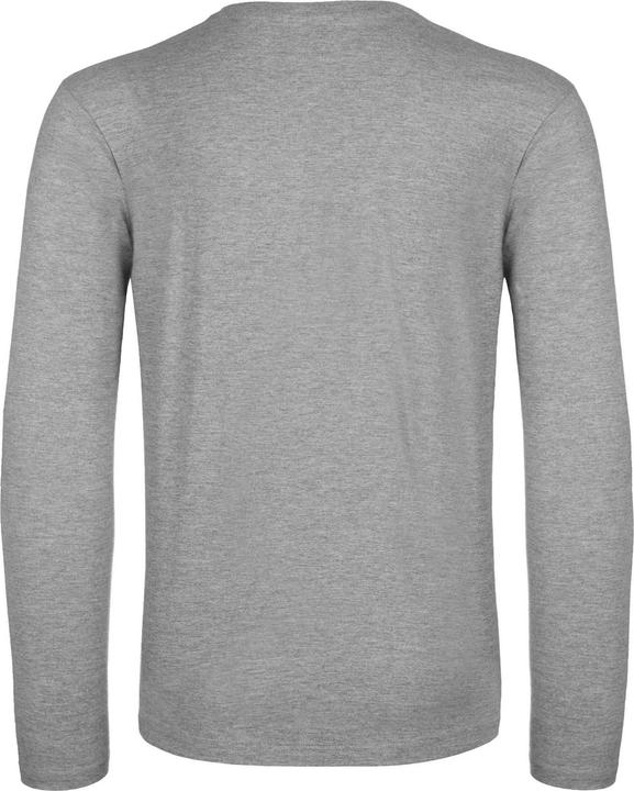 Actual product image B&C Mens #E190 Cotton Blend Long-Sleeved T-Shirt (XXL)