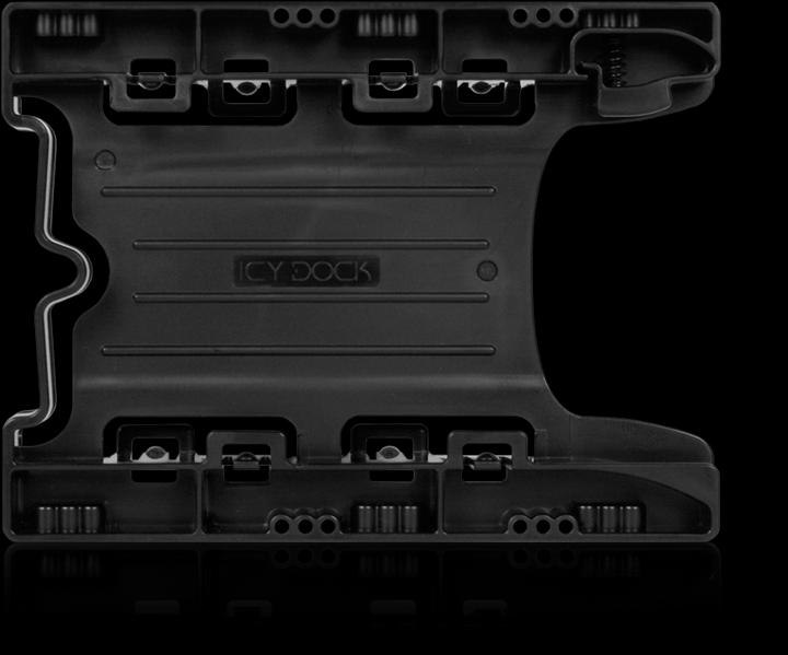 Image du produit Icy Dock Cadre SSD 2x2.5" dans une baie de 3.5