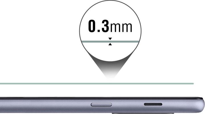 Actual product image Avizar Crystal clear film, glass screen protector (1 Piece, Samsung Galaxy A6+)