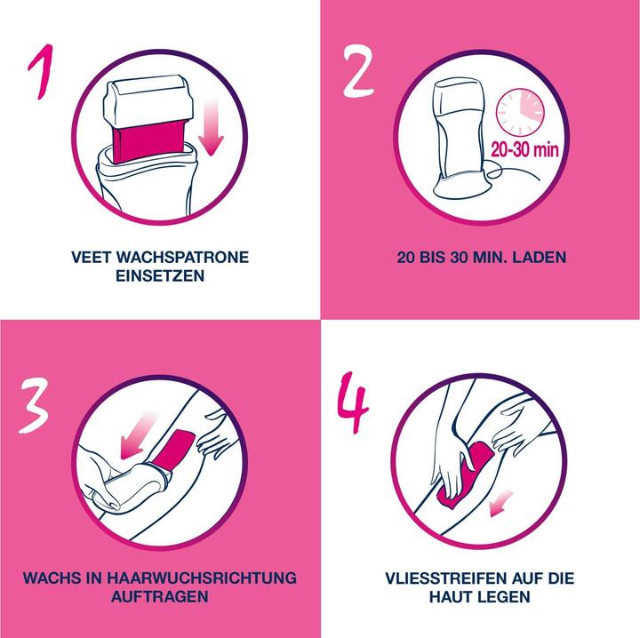 Image du produit Veet Cire chaude électrique (50 ml, 1 x, 370 g)