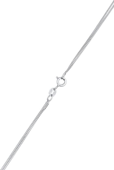 Produktbild Elli Plättchen (925 Sterling Silber, Glaskristall, 40 - 50 cm)