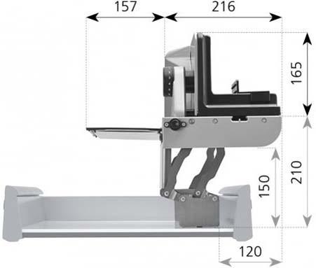 Produktbild Dr. Ritter Einbau-Allesschneider AES 62 SL/-H und AES 62 SR/-H