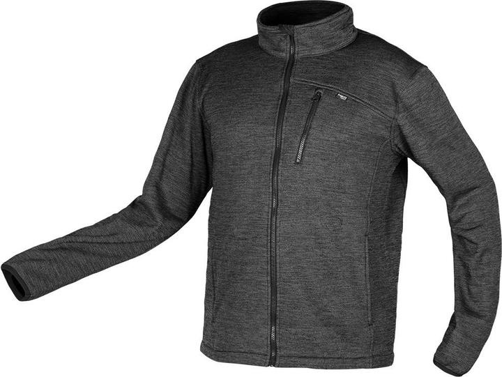 Actual product image Topex Bluza rozpinana OUTDOOR pique szara rozmiar XL (XL)