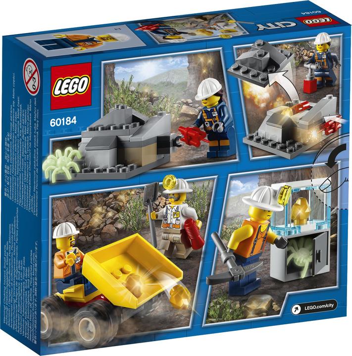 Actual product image LEGO Mining team (60184, LEGO City)