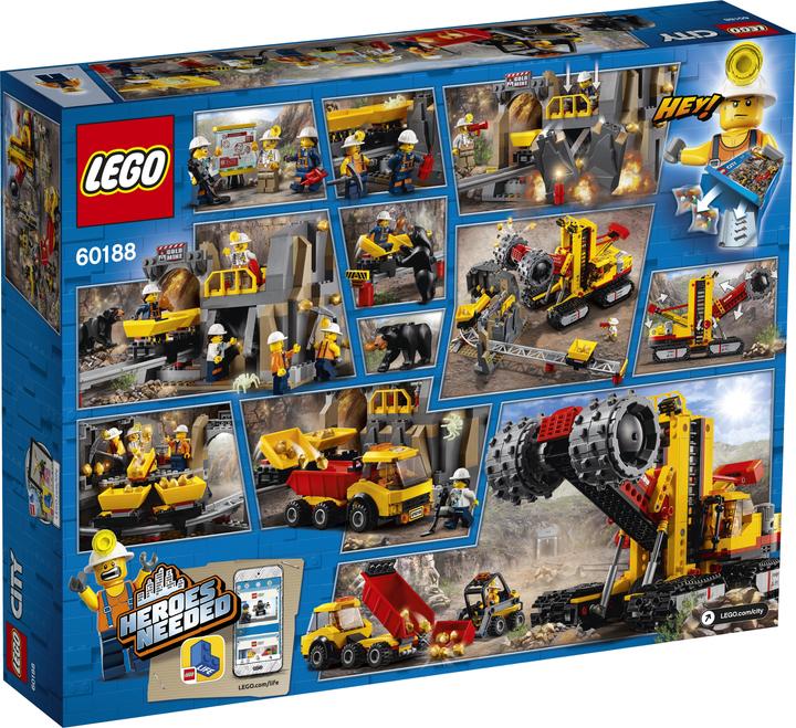 Image du produit LEGO Des professionnels de l'exploitation minière sur le site d'extraction (60188, LEGO City)