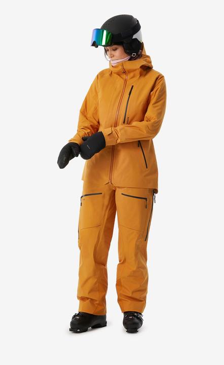 Image du produit Wedze Veste de ski chaude et respirante femme, FR 500 camel (M)