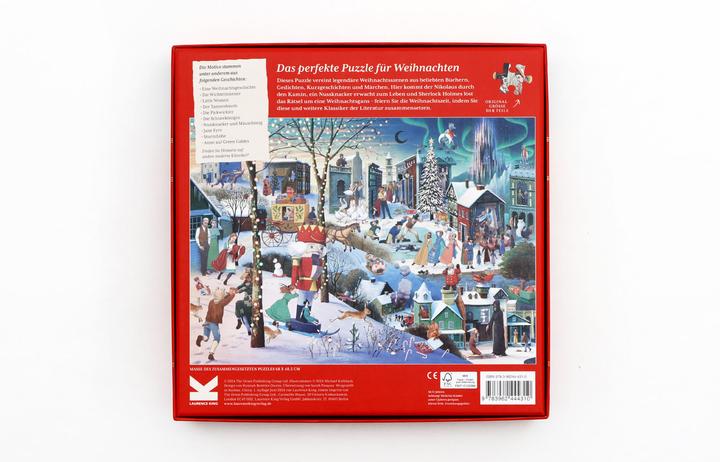 Produktbild Literarische Weihnachten (1000 Teile)