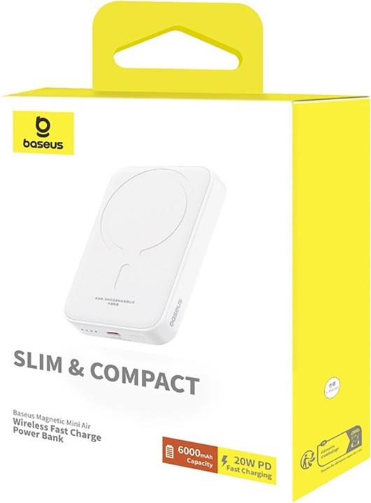 Immagine prodotto Baseus Magnetic Mini (6000 mAh, 20 W, 20 Wh)