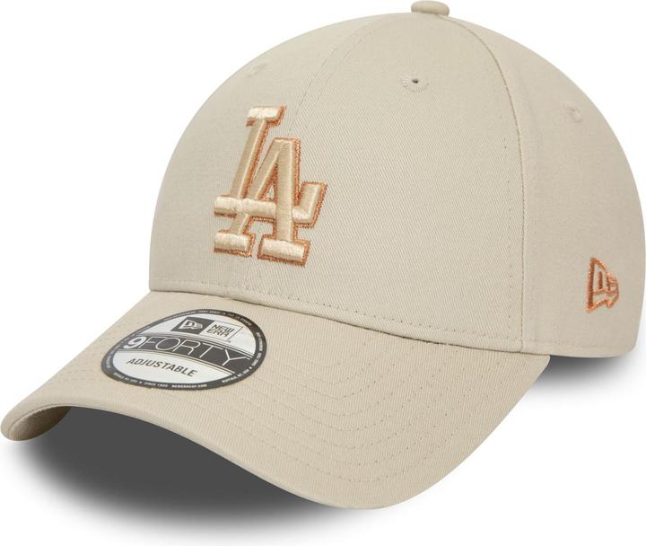 Actual product image New Era 9Forty Strapback Cap - Outline Los Angeles Dodgers