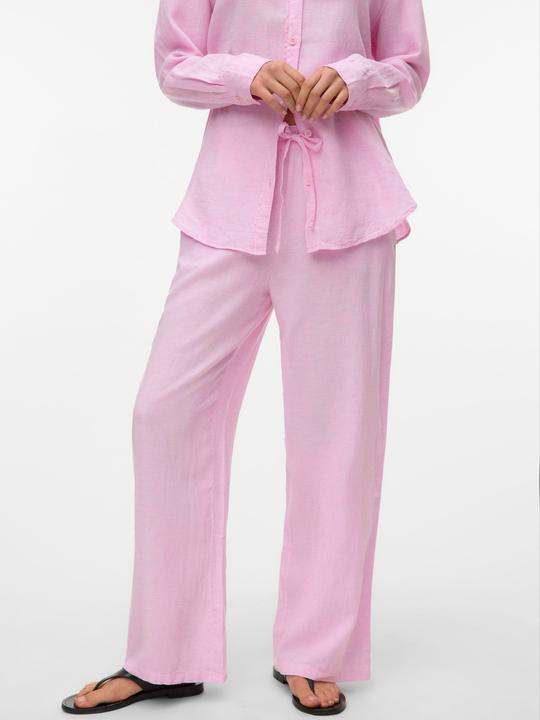 Actual product image Vero Moda VMLINN Mittlere Taille Hose Hose mit weitem Beinschnitt (S)