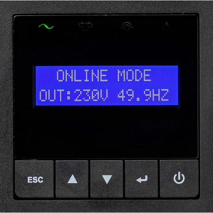 Actual product image Eaton 9E Rack UPS, 1ph, on-line, 3000VA (3000 VA, 2700 W, Online double converter UPS)