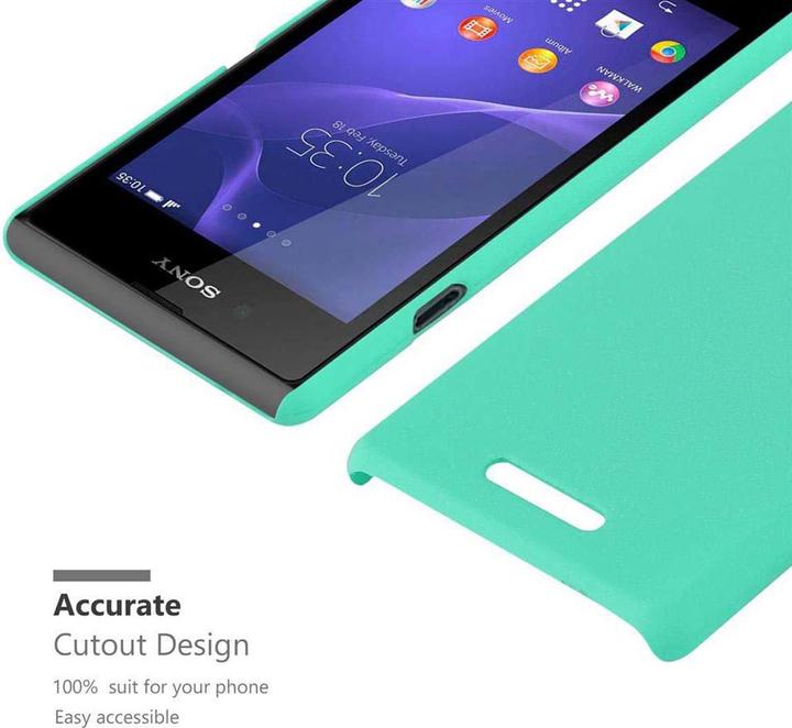 Productafbeelding Cadorabo Harde kaft Frosty Cover (Xperia E3)