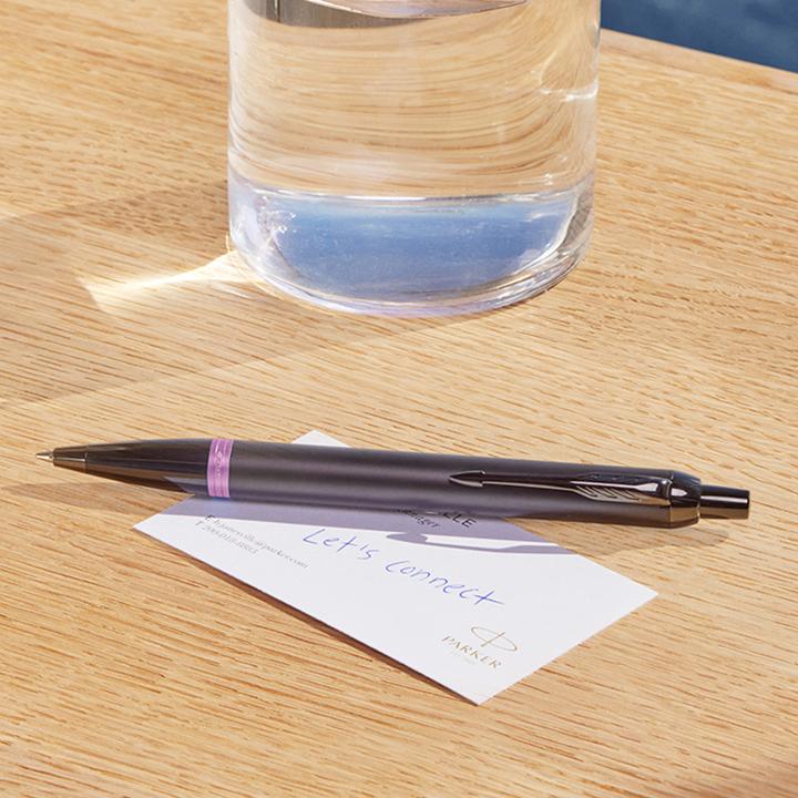 Immagine prodotto Parker Pen PARKER biros IM Anelli Vibranti Viola PVD M Nero (Viola)