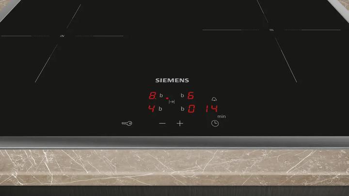 Actual product image Siemens Built-in cooker set, EI645CFB6E + HE578GBS4, Built-in cooker, Induction hob, PQ521IA03