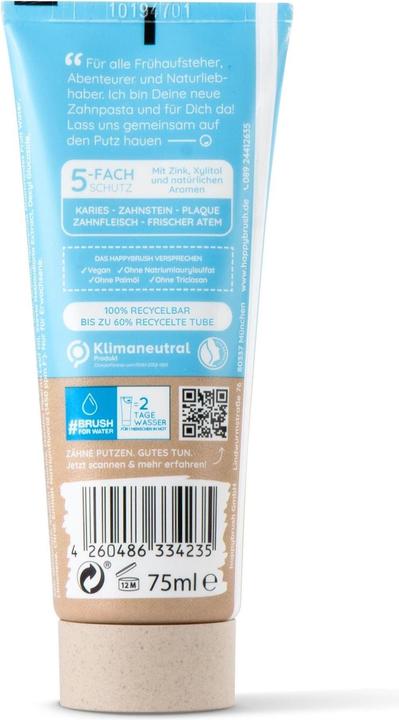 Immagine prodotto happybrush Dentifricio SuperFresh 75 ml (75 ml)