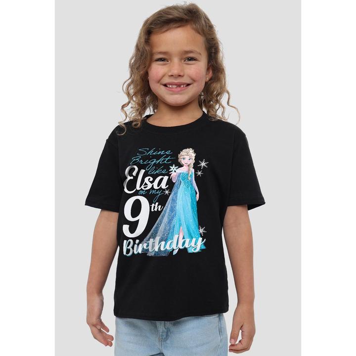 Immagine prodotto Disney Frozen Bright Like Elsa Maglietta Nono Compleanno Bambini (152, 158)