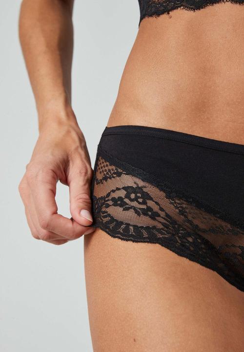 Actual product image Snocks Hipster Panties mit Spitze (S, pack of 3)