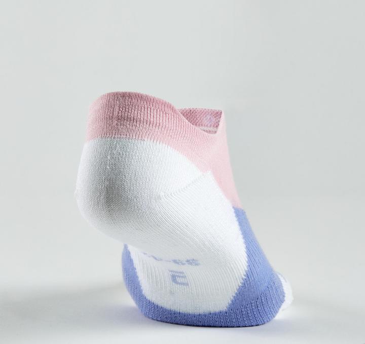 Produktbild Artengo Tennissocken Low 3er-Pack - RS 160 Color Block rosa (35, 38)