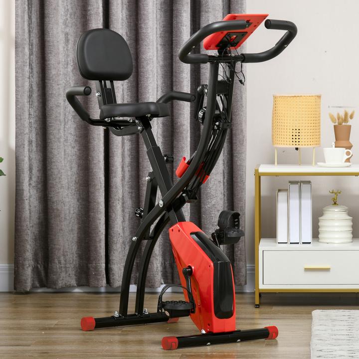 Actual product image Homcom Bike trainer with LCD display