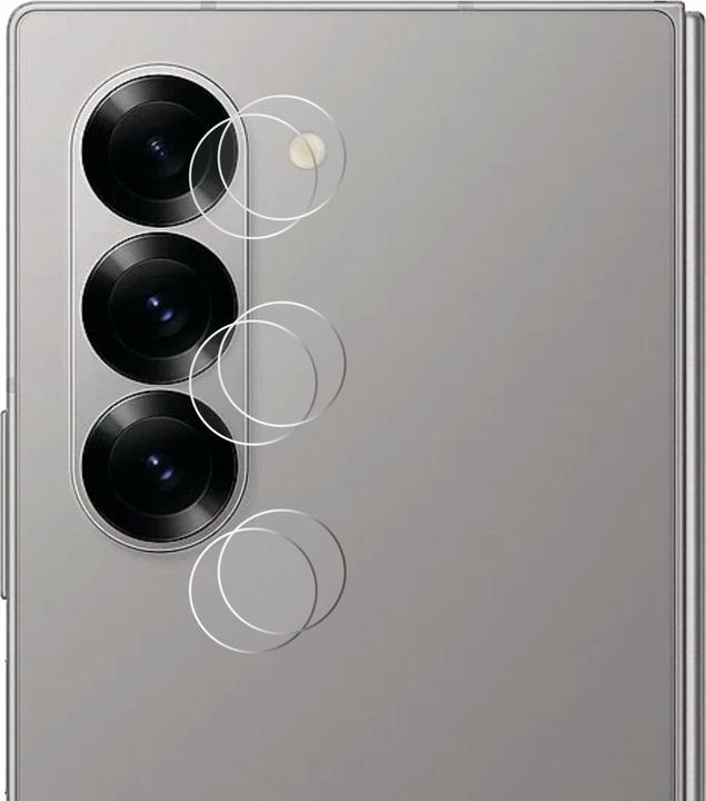 Actual product image ScreenLeaf Protective film sustainable screen protector screen protector film clear transparent (2 Piece, Samsung Galaxy Z)