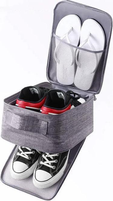 Produktbild Only-Bags.Store Tragbare Reiseschuh Aufbewahrungstasche Unterwäsche Kleidung Organizer Wasserdicht Reisezubehör