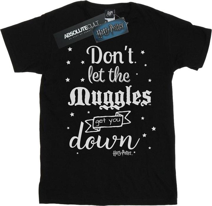Image du produit - T-shirt DON'T LET THE MUGGLES - Fille (116)