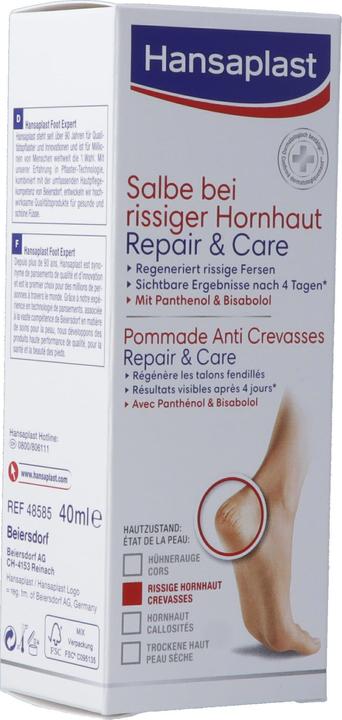 Immagine prodotto Hansaplast Riparazione e cura (Crema piedi e gel piedi, 40 ml)