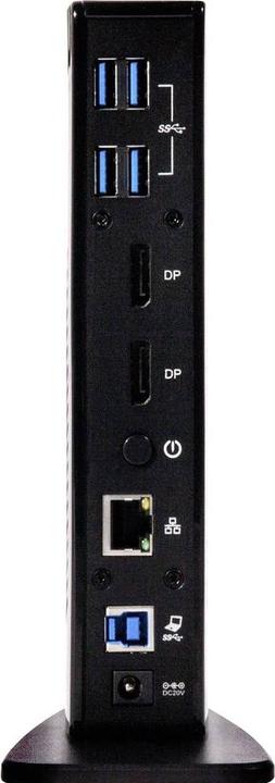 Produktbild Club 3D Dual Display Docking Station 4K60Hz (USB-B, 6 Ports)