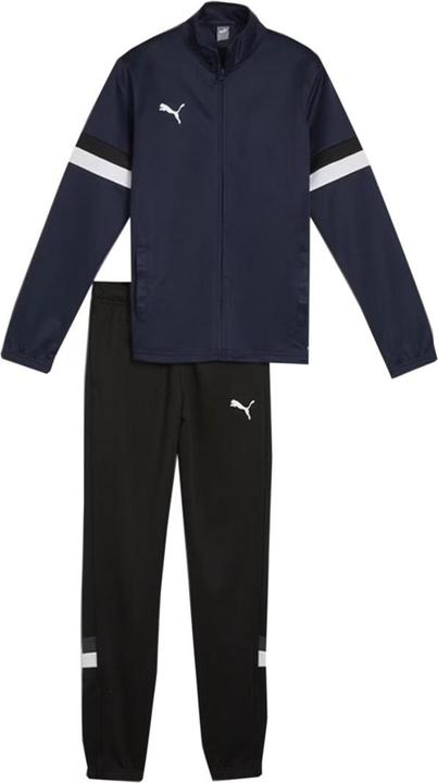 Actual product image Puma Team Rise tracksuit navy blue/black 658655 06 116cm (116)