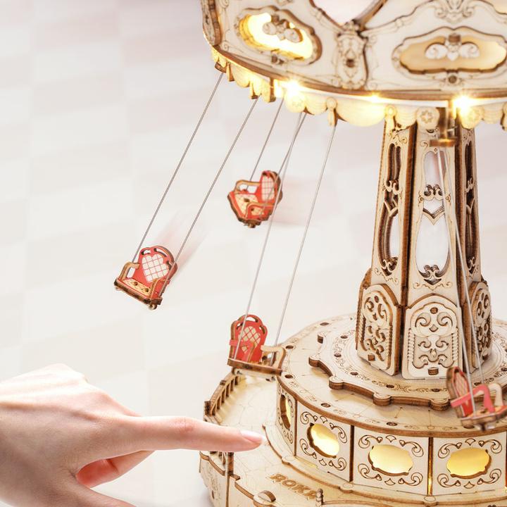 Actual product image Rokr Music Box Chain Roundabout