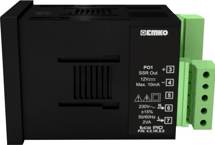 Immagine prodotto Emko ecoPID.4.5.1R.S.0 Regolatore di temperatura Pt100, J, K, R, S, T, L -199 a +999°C Relè 5 A, SSR (L