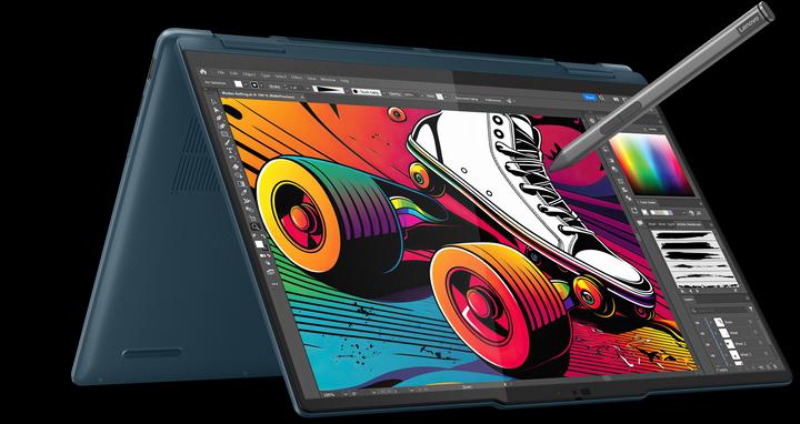 Produktbild Lenovo Yoga 7 2-in-1 (14", Intel Core Ultra 7 155H, 32 GB, 1000 GB, DE)
