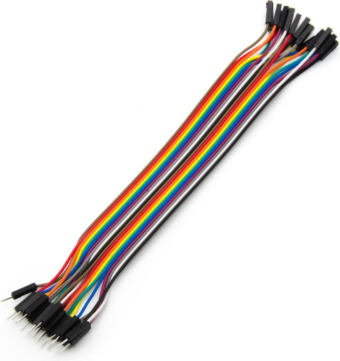 Actual product image Purecrea Dupont cable M-F 20cm 20 pieces (Cords)