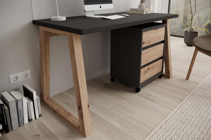 Immagine prodotto ADRK Furniture Scrivania con contenitore IWO I (65 x 65 x 40 cm)