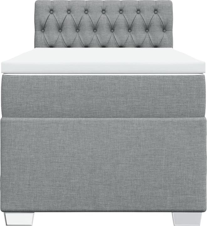 Image du produit VidaXL Bo x lit de saut avec matelas 120 x 190 cm Tissu (120 x 190 cm)