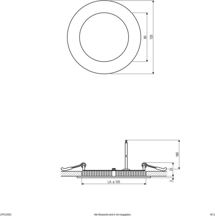 Produktbild EVN-Lichttechnik LED Einbau (600 lm)