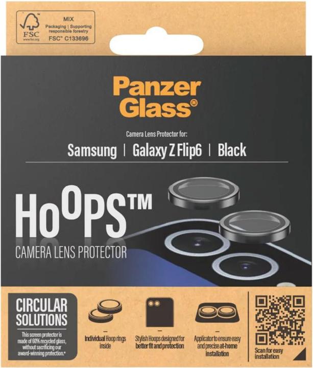 Produktbild PanzerGlass Hoops Lens (1 Stück, Samsung Galaxy Z Flip6)