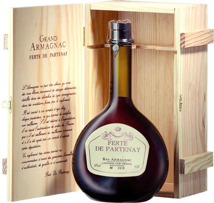 Actual product image Ferté de Partenay Armagnac Vintage 1971 (1 x 70 cl)