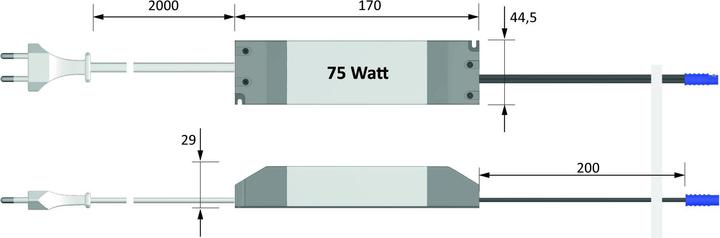 Actual product image Halemeier LED transformers MP 24 V