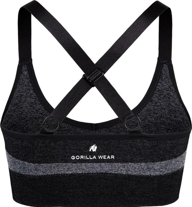 Immagine prodotto Gorilla Wear Reggiseno sportivo Selah senza cuciture - nero (XL)