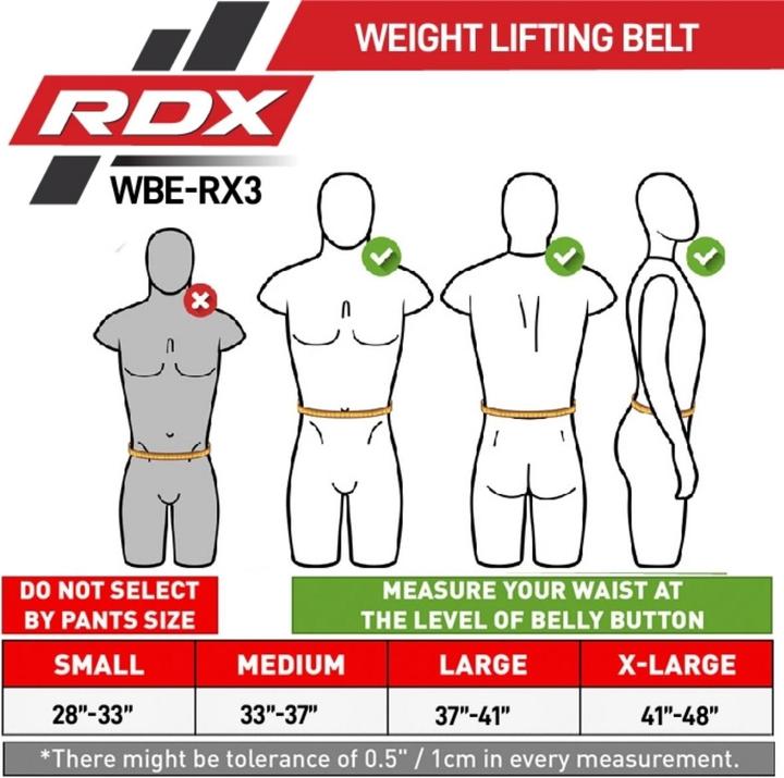 Immagine prodotto Rdx Weight Lifting Belt Eva Curve Rx3 Gray-Xl