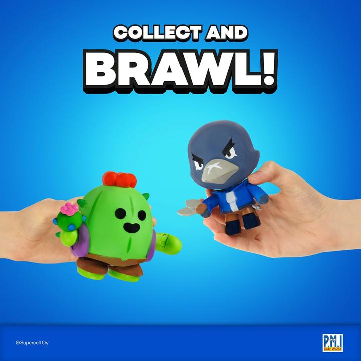 Produktbild Pmi Kids World BRAWL STARS S1 ACTION FIGURES 11cm - CROW