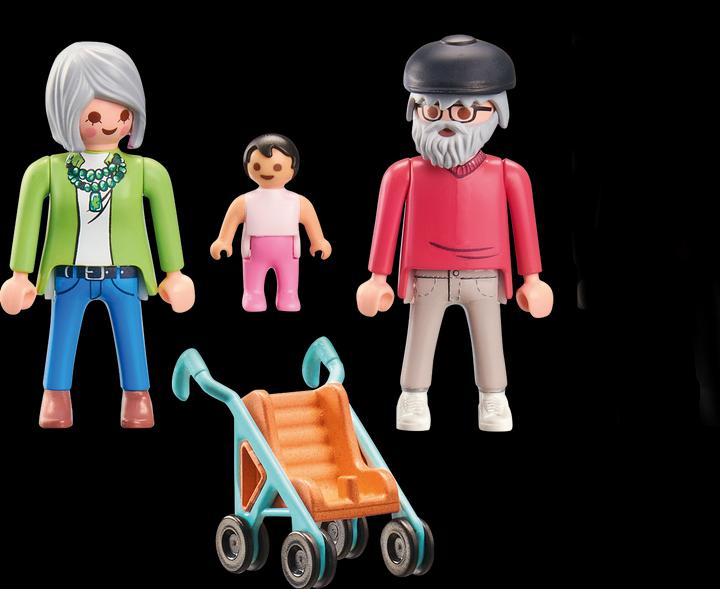 Actual product image Playmobil Grandparents with baby (71613, Playmobil My Life)
