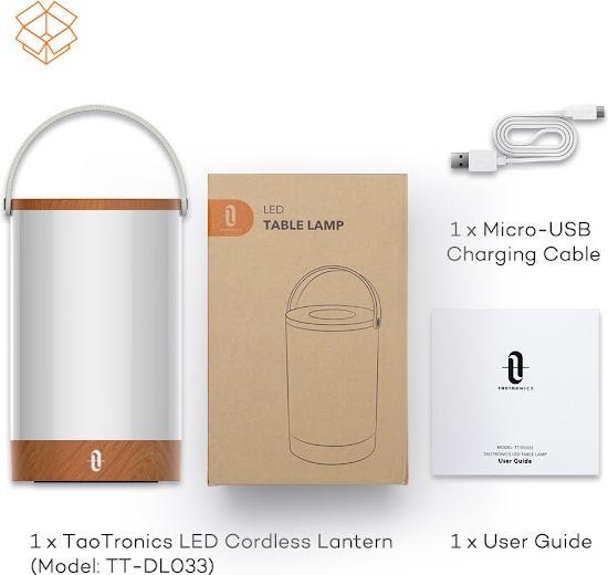 Image du produit Taotronics TT-DL23 In- & Outdoor lampe (300 lm)