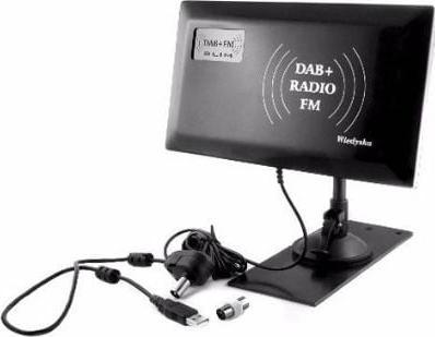 Produktbild INNE Radio-RTV-Antenne DAB + FM Slim (Flachantenne, 33 dB, DAB/ DAB+)