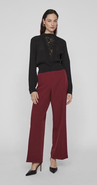 Actual product image Vila High Neck Top with Long Sleeves (38)