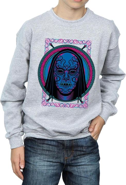 Immagine prodotto Neon Death Eater Mask Felpa Ragazzi (140, 146)