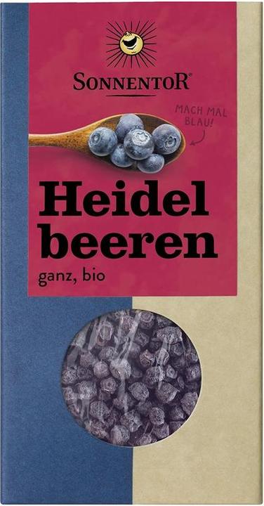 Produktbild Sonnentor Heidelbeeren ganz BIO Btl 45g (45 g)